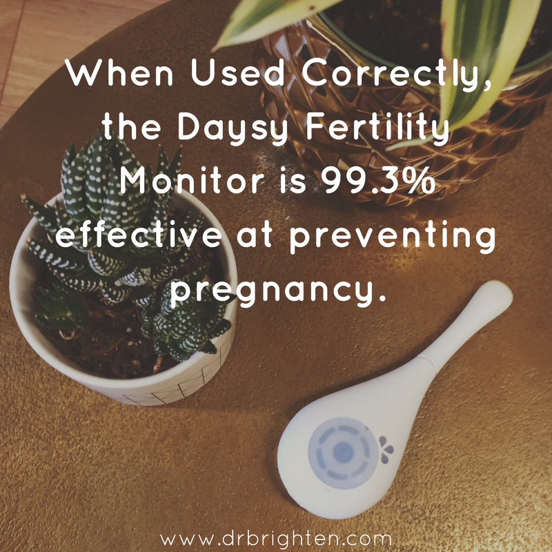 daysy can be 99.3% effective when used correctly