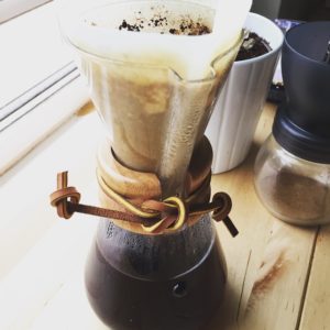 How cute is this little #chemex? #Angelscup #coffeelover