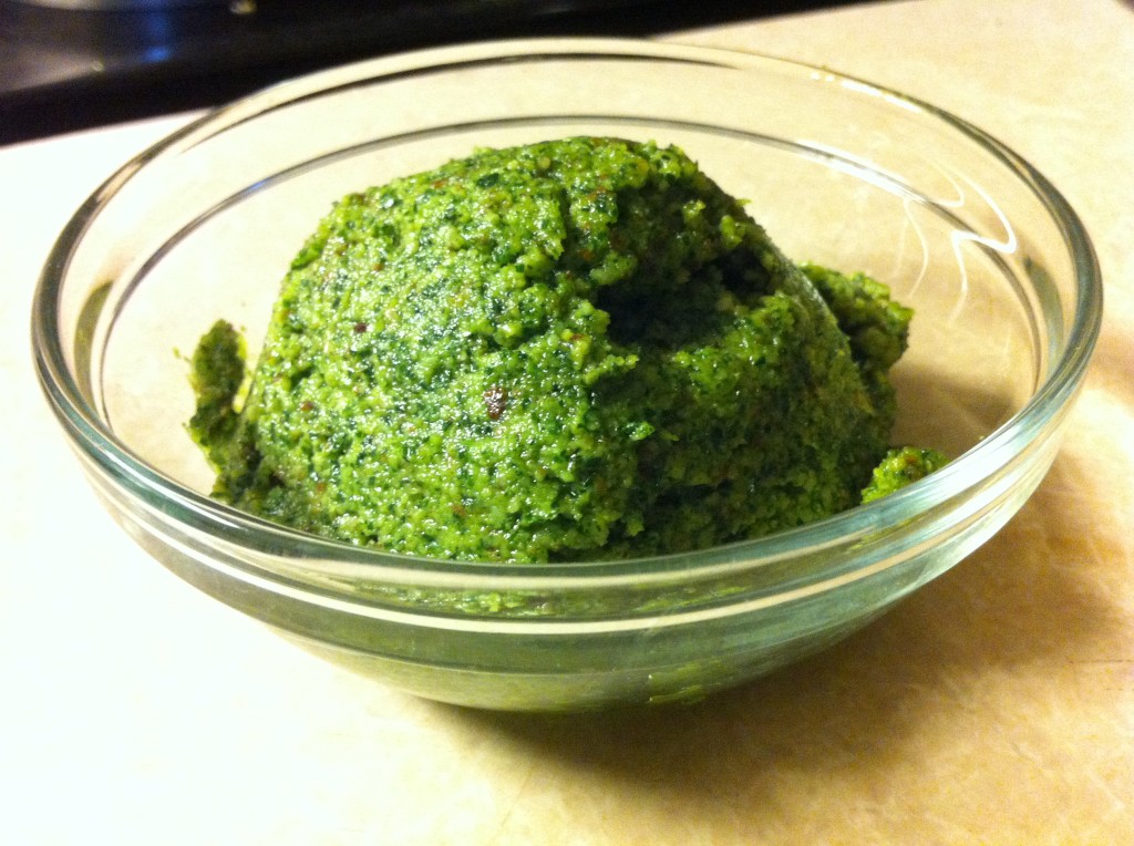 Parsley Almond Pesto Dr. Jolene Brighten