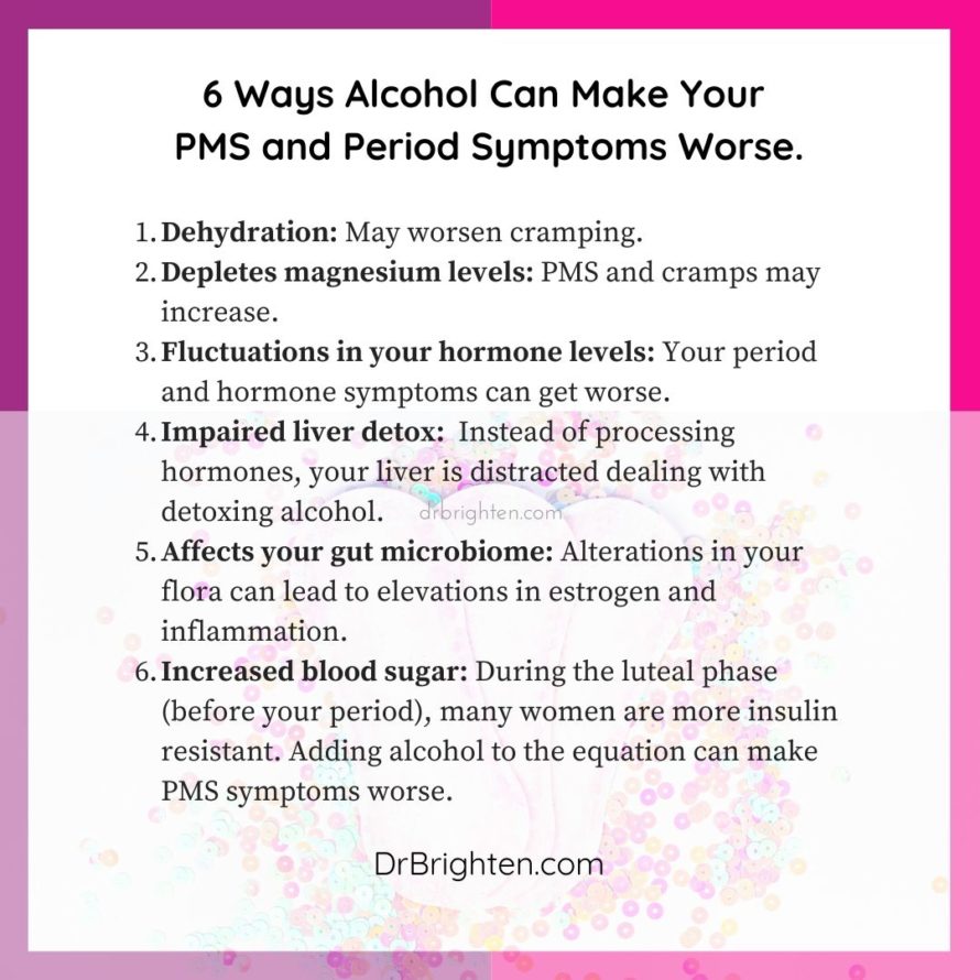 Does Alcohol Affect Your Period? Dr. Jolene Brighten