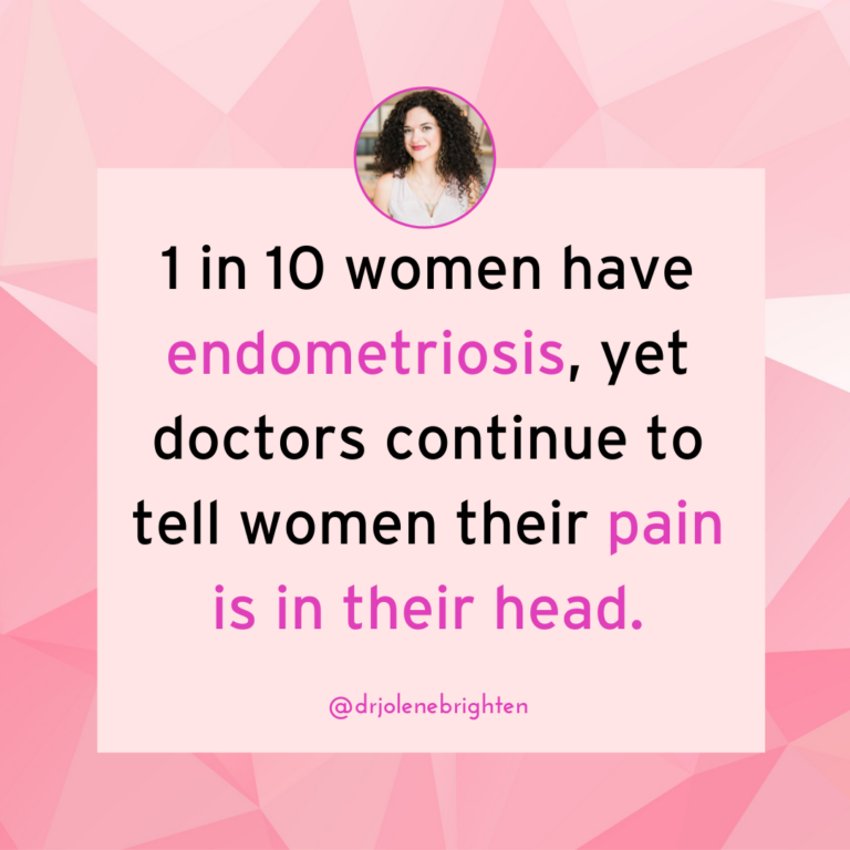 Getting Pregnant with Endometriosis Dr. Jolene Brighten