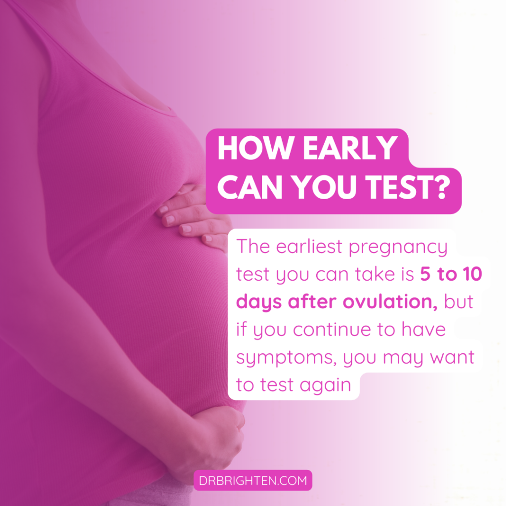 how early can you take a pregnancy test