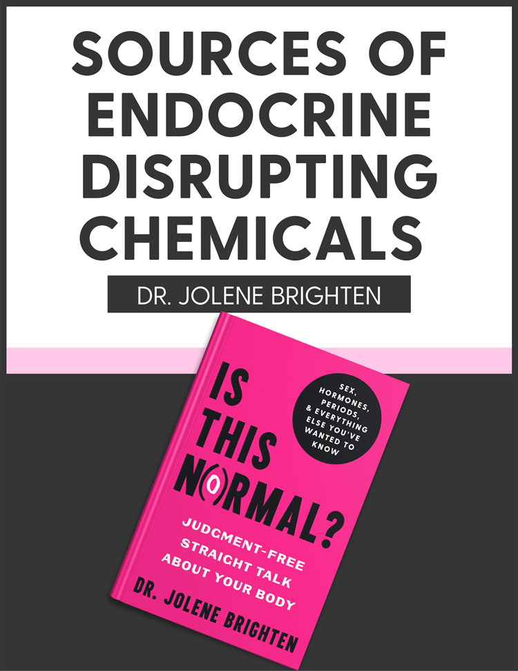 Sources of Endocrine Disrupting Chemicals guide