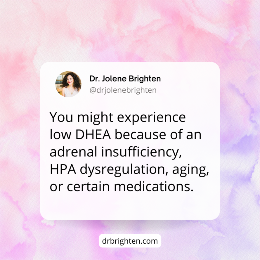 What Does DHEA Do And When Should You Take It? Dr. Jolene Brighten