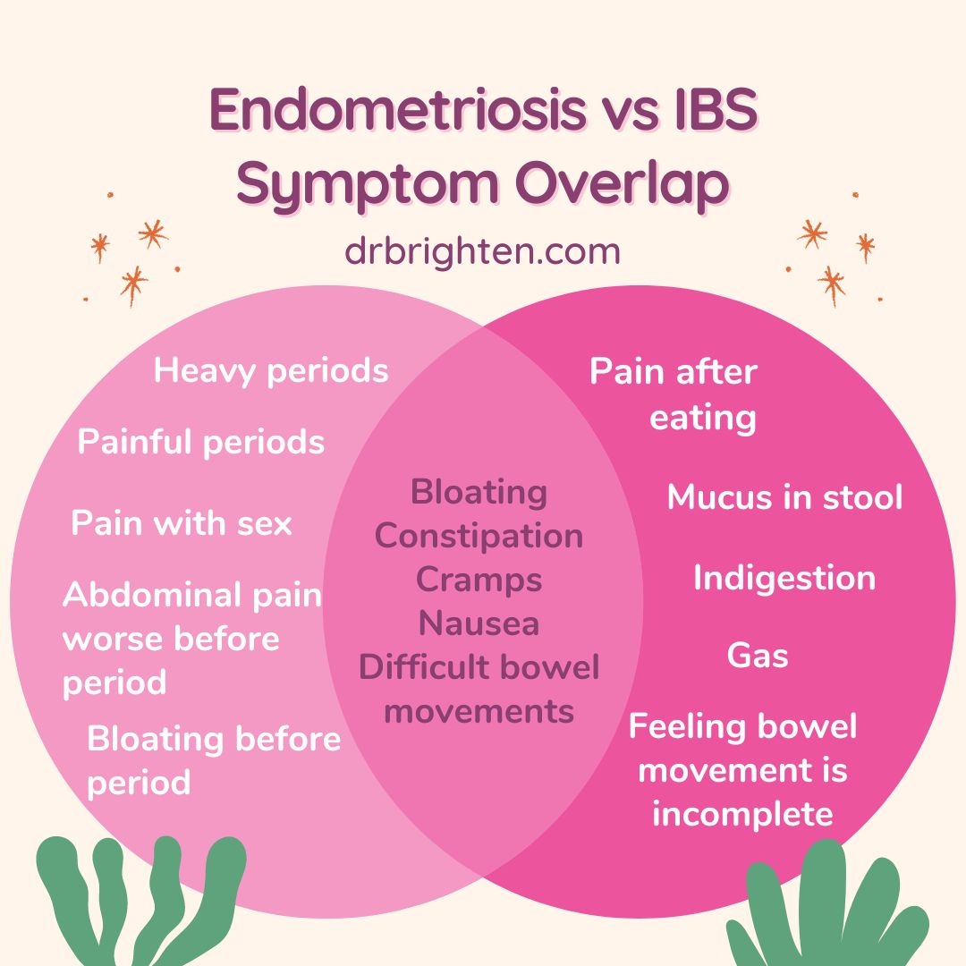 Endometriosis and IBS Symptom Connection and Solutions Dr. Jolene Brighten