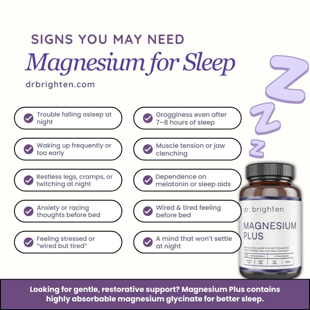 Magnesium for Sleep checklist