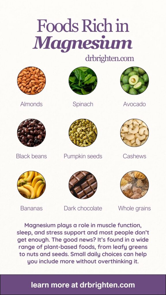 magnesium rich foods for sleep