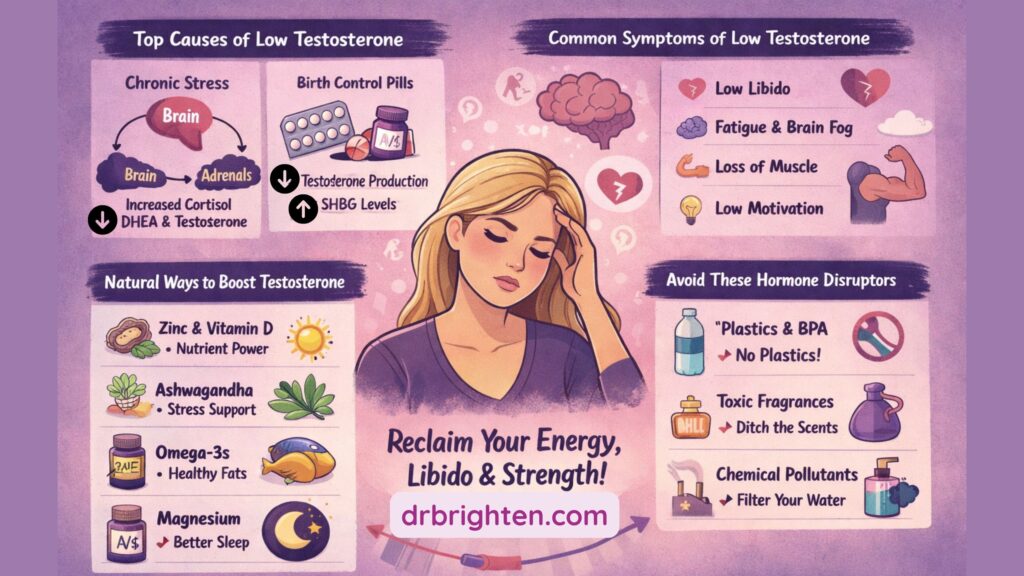 how to increase testosterone in women naturally