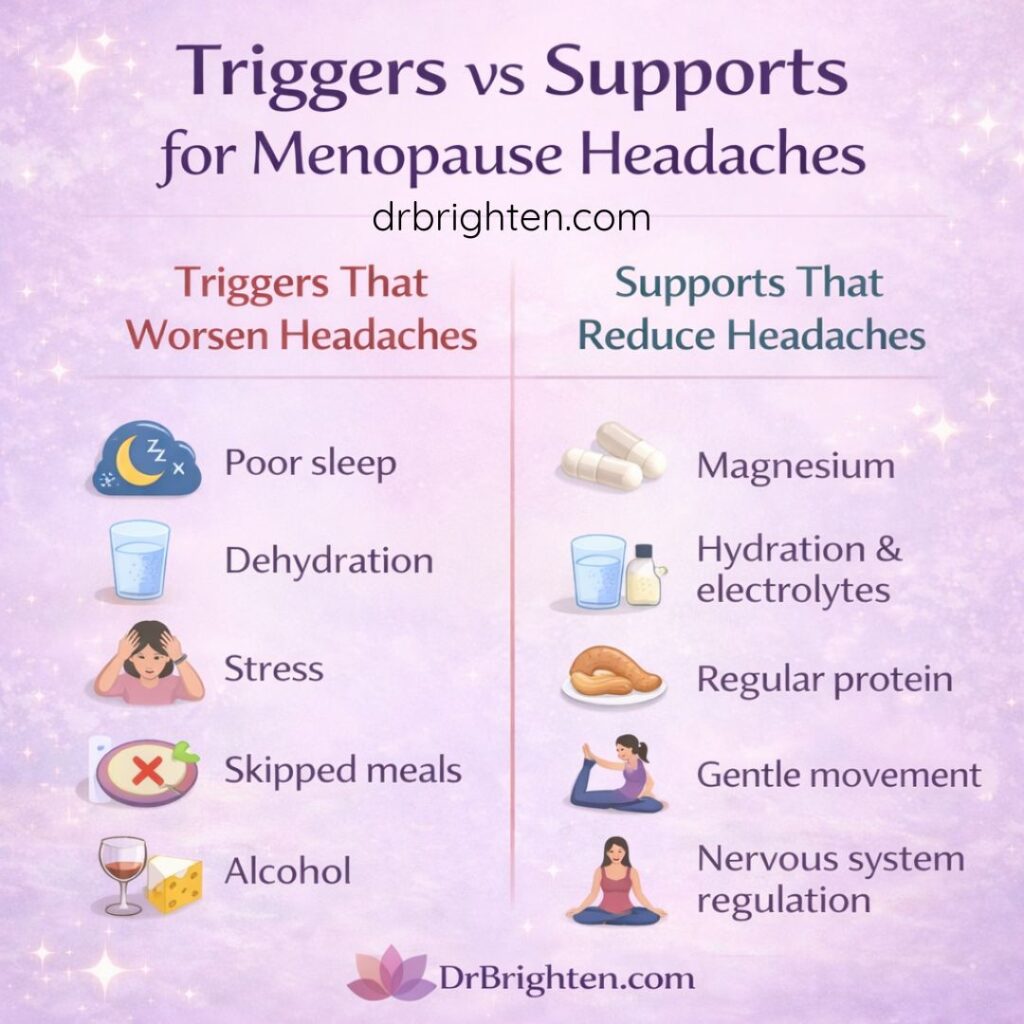 peri menopause headache