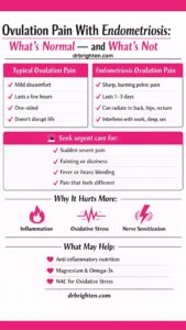 Endometriosis and Painful Ovulation: Why It Hurts and What Helps