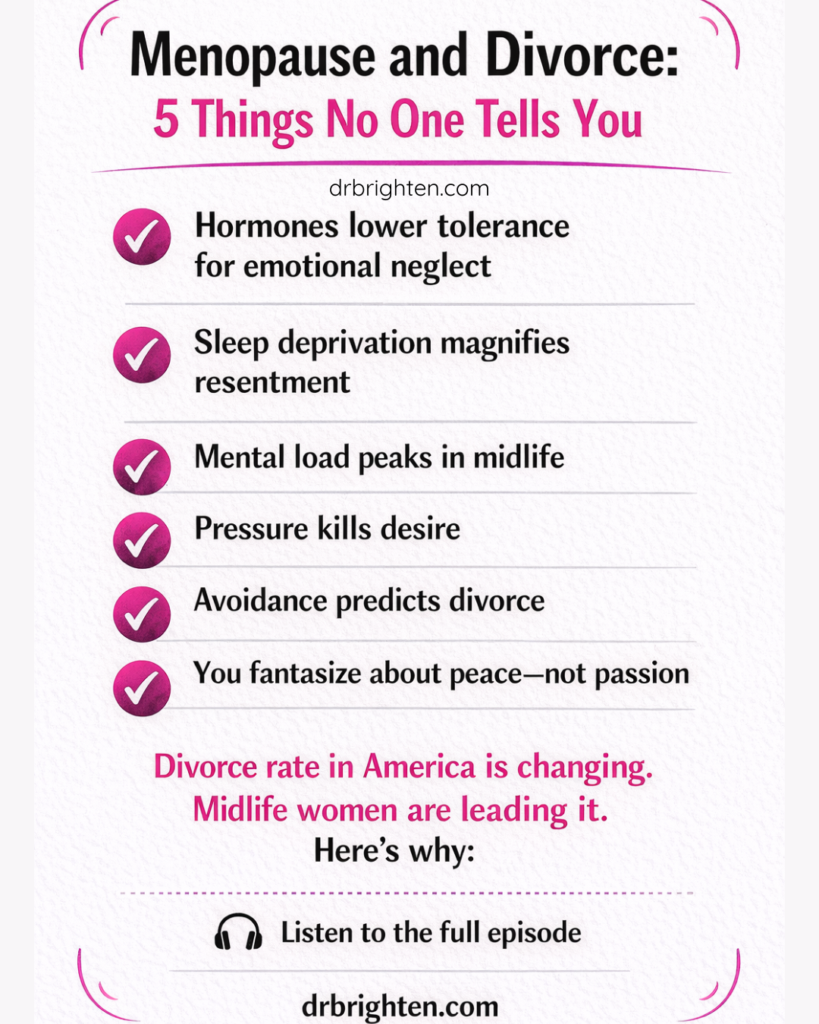 menopause and divorce