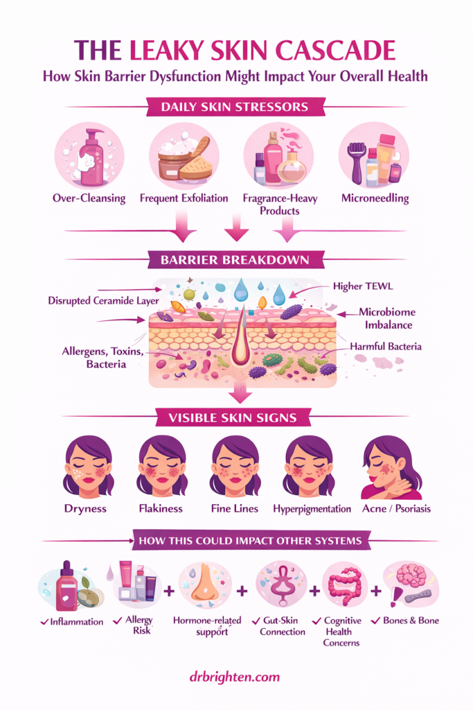 damaged skin barrier