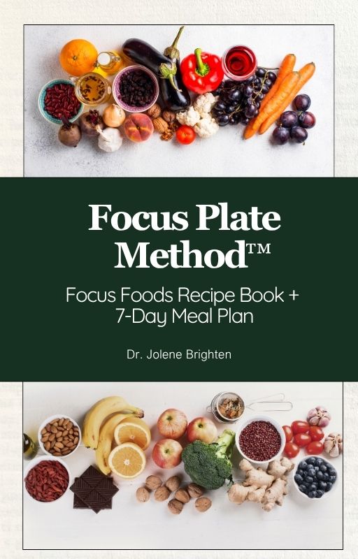 Cover of The Focus Plate Method recipe and meal plan book
